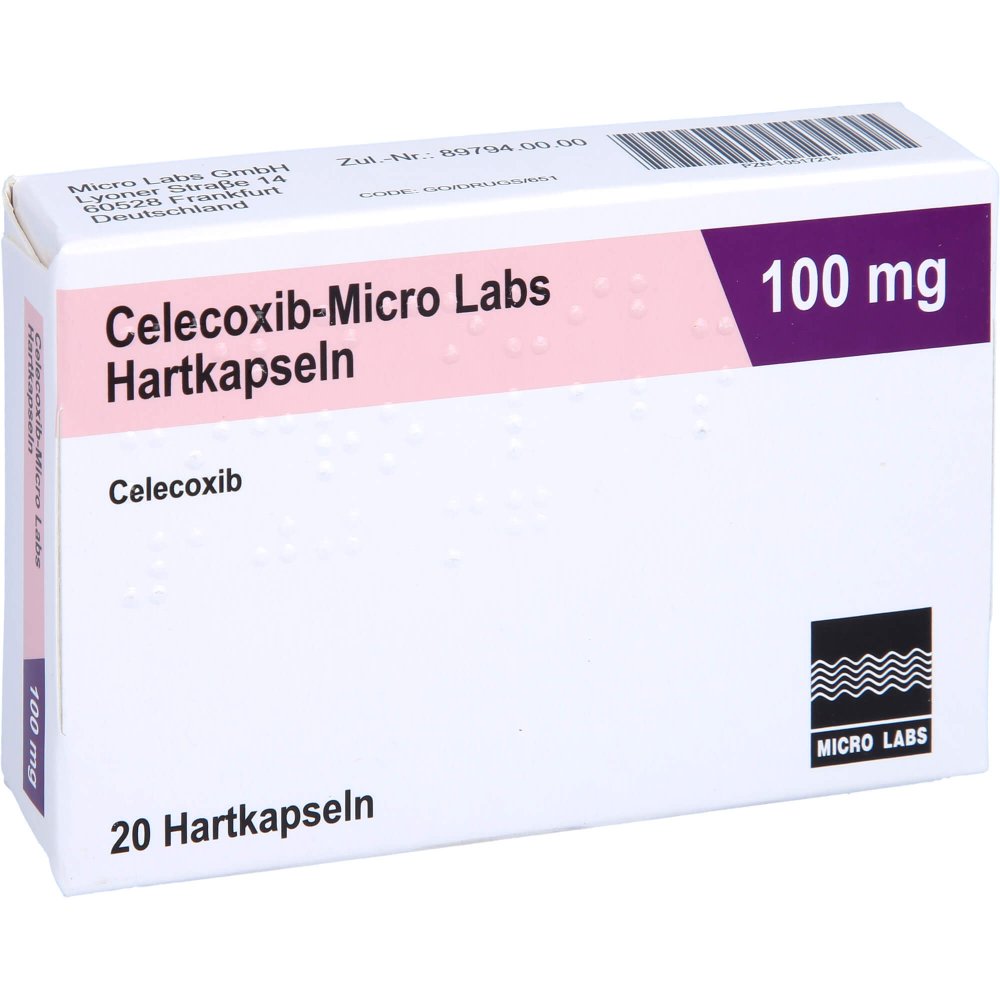 CelecoxibMicro Labs 100mg 20 stk günstig bei