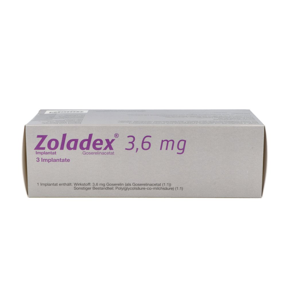 Zoladex 3,6 mg Implantat in einer Fertigspritze 3X1 stk