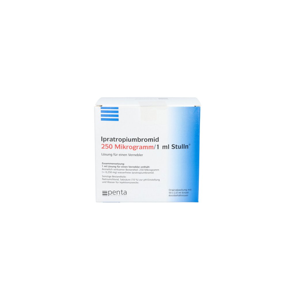 Ipratropiumbromid 250 [my]g/1 ml Stulln Lösung für vern 50X2.0 ml
