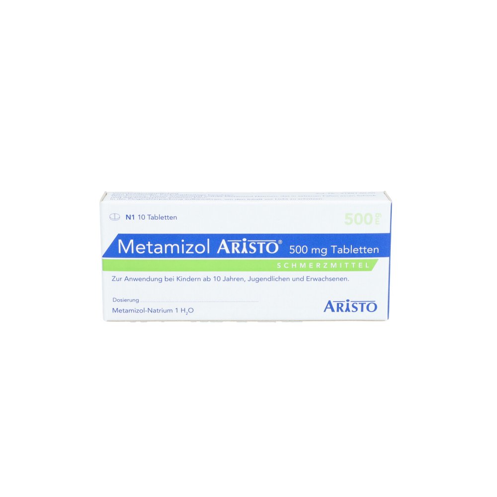 Metamizol Aristo 500 mg Tabletten 10 stk günstig bei apo.com
