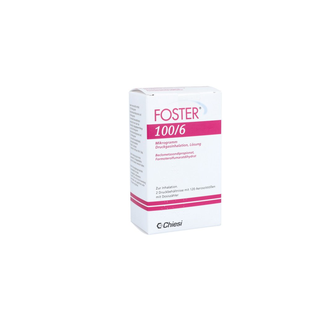 Foster 100/6 Mikrogramm 2 stk günstig bei apo.com