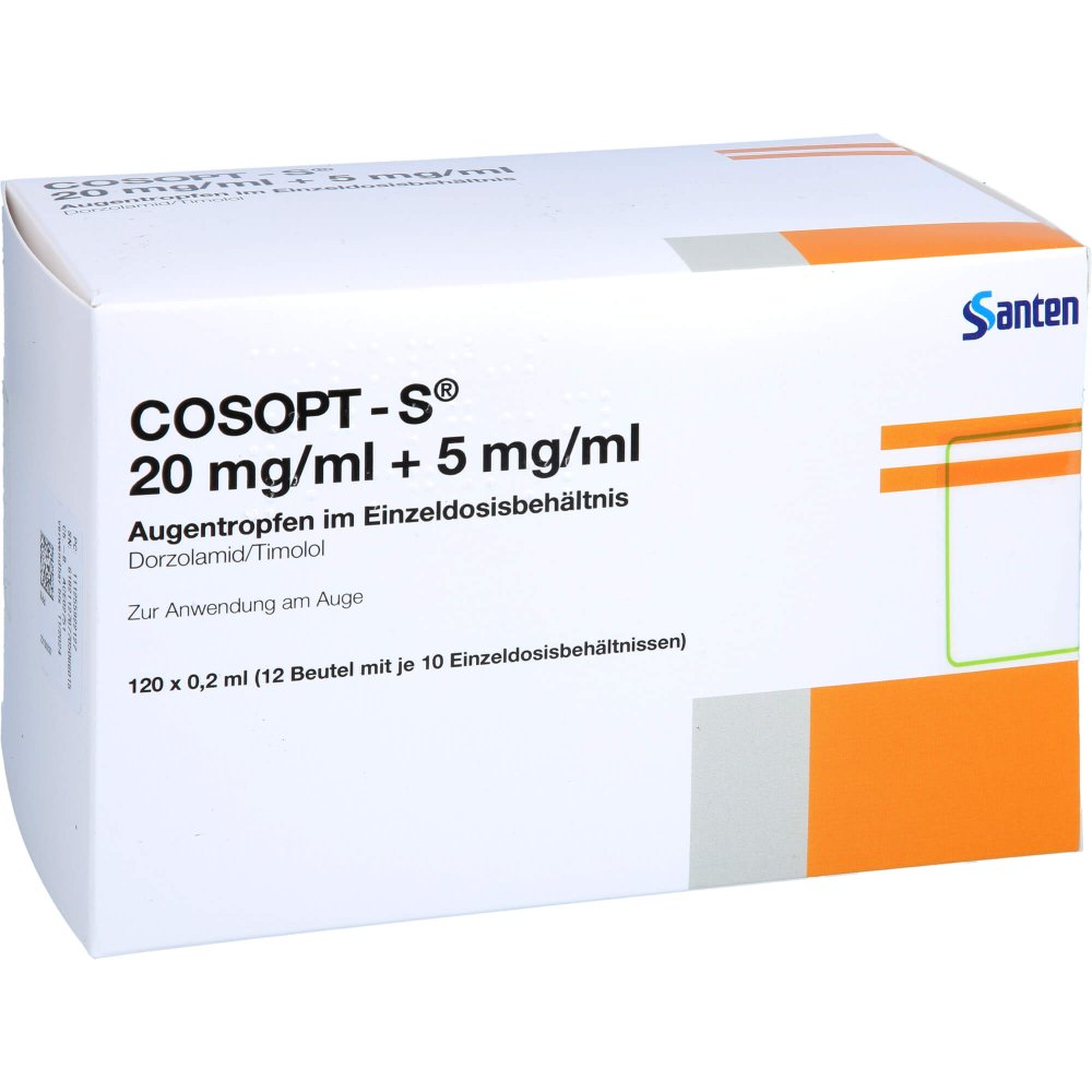 COSOPTS 20mg/ml+5mg/ml Augentropfen 120X0.2 ml