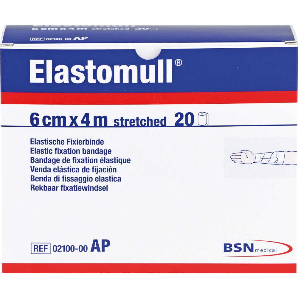 Elastomull 6 cmx4 m elast.Fixierb.2100