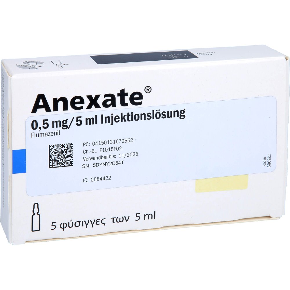 Anexate 0,5 Injektionslösung 5 stk günstig bei
