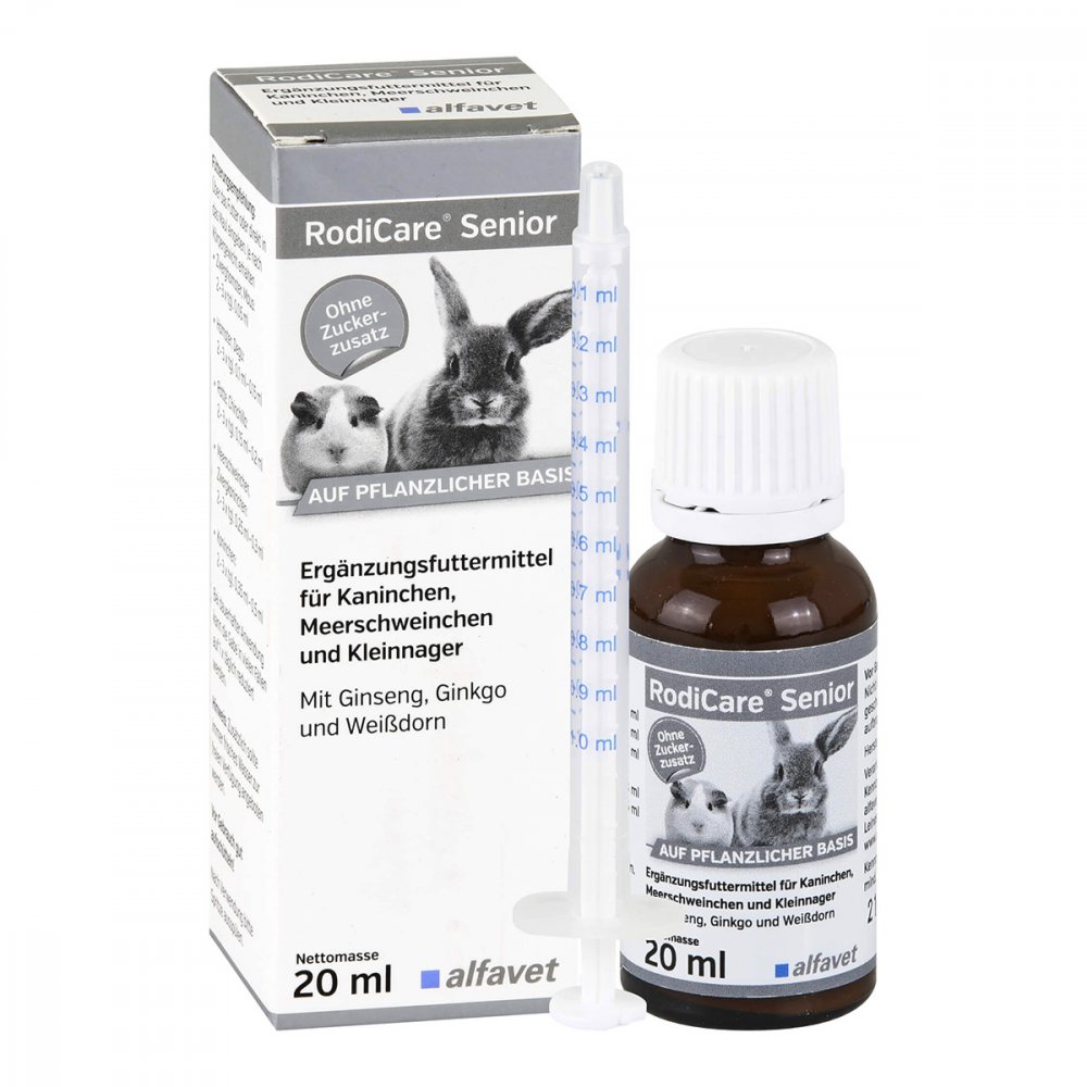 Rodicare Senior für Kaninchen/Kleinnager/Meerschw.