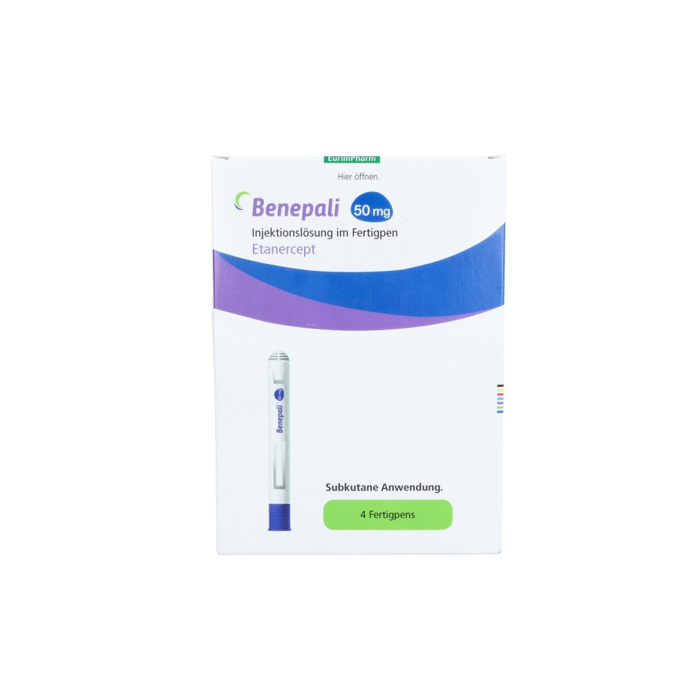 Benepali 50 mg Fertigpen mit Injektionslösung 4 stk