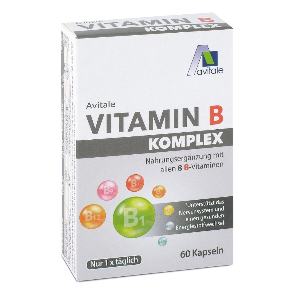 Vitamin B Komplex Kapseln 60 stk günstig bei