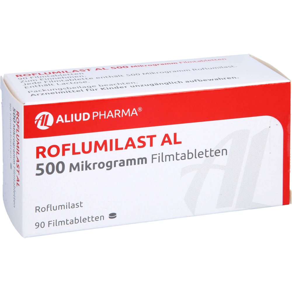Roflumilast Al 500 Mikrogramm Filmtabletten 90 stk