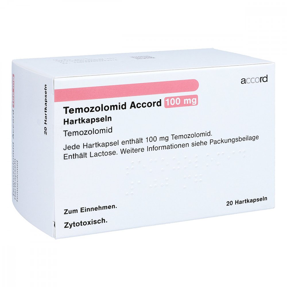 Temozolomid Accord 100 mg Hartkapseln Sachets 20 stk