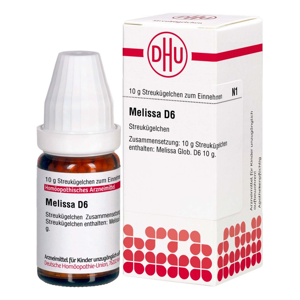 Dhu Melissa D6 Globuli