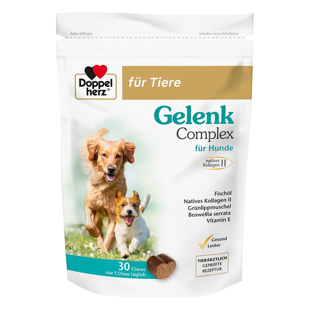 Doppelherz fÃ¼r Tiere Gelenk Complex Chews fÃ¼r Hunde