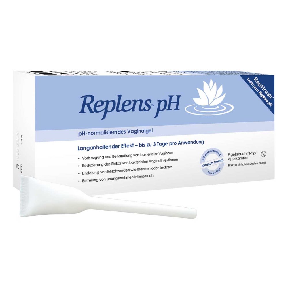 Replens pH Vaginalgel Vorgefüllte Applikatoren