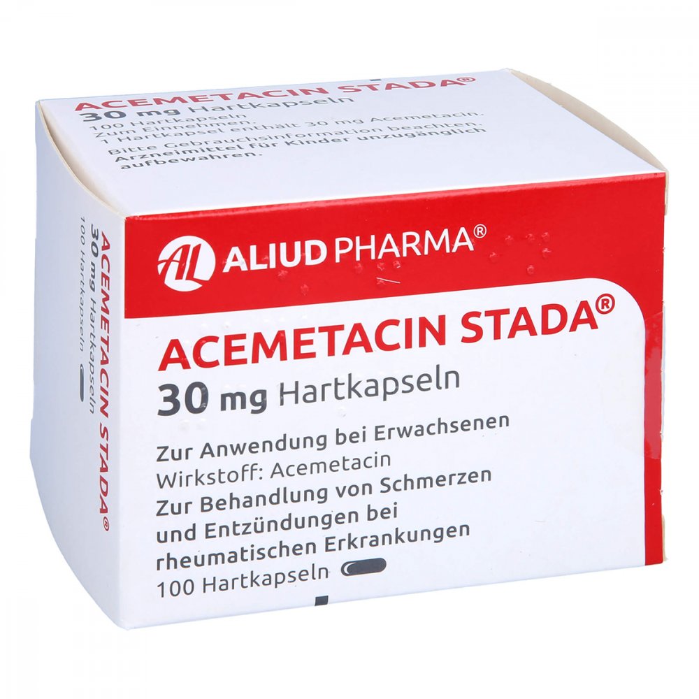 Acemetacin Stada 30 mg Hartkapseln 100 stk günstig bei