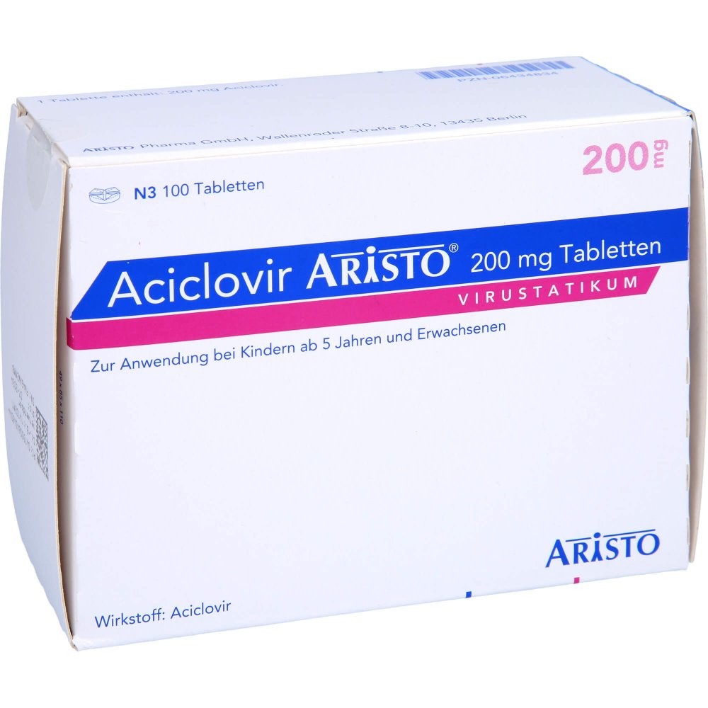 aciclovir tabletten 200mg