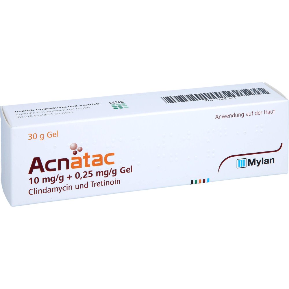 Acnatac 10 mg/g + 0,25 mg/g Gel 30 g online kaufen
