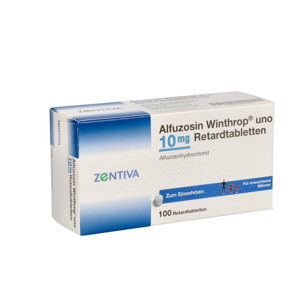 Alfuzosin Winthrop Uno 10 mg Retardtabletten 100 stk