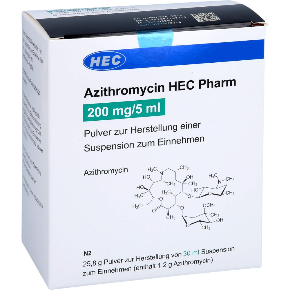 Azithromycin 250 mg 6 tabletten
