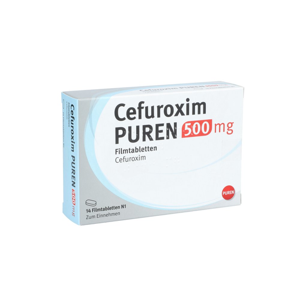 Cefuroxim Puren 500 mg Filmtabletten 14 stk