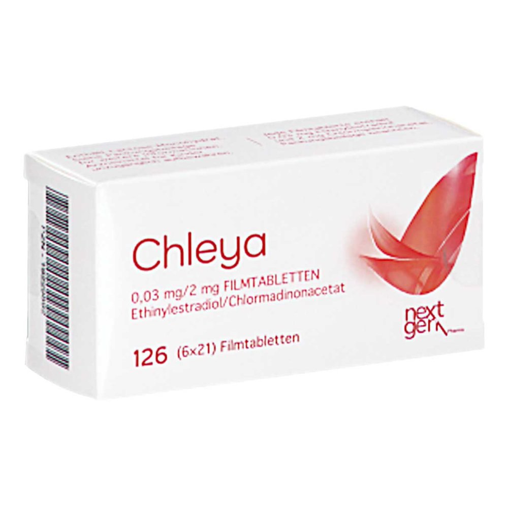 Chleya 0,03 Mg/2 Mg Filmtabletten 6X21 stk online kaufen