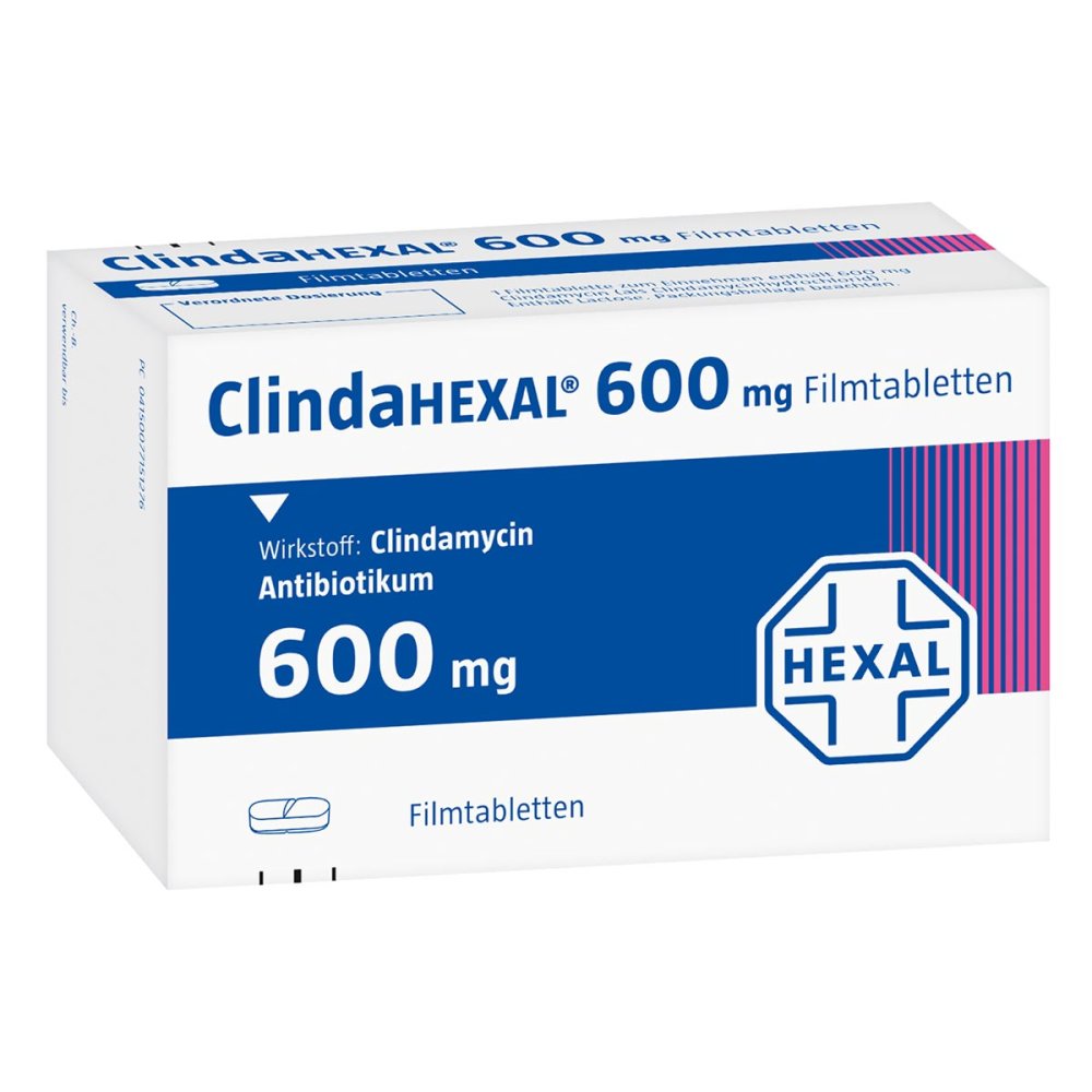 Clindahexal 600 mg Filmtabletten 12 stk online kaufen