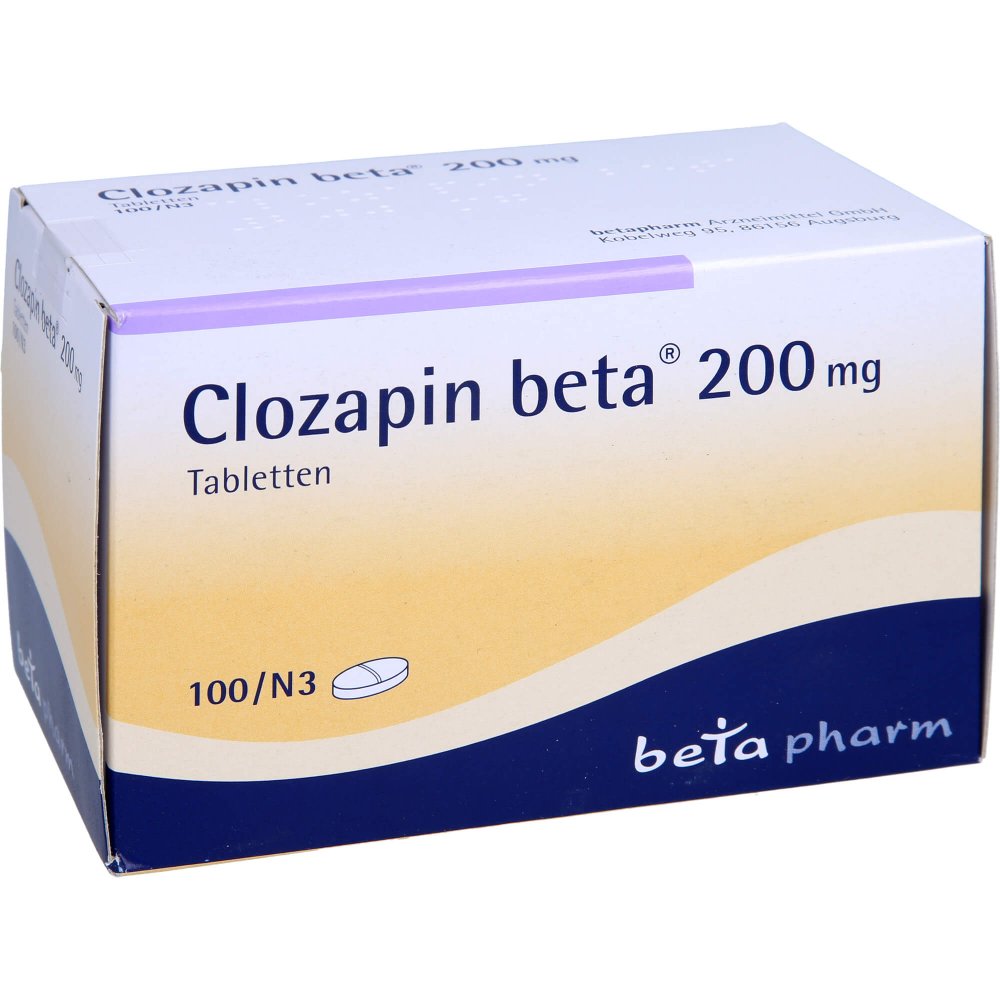 Clozapin beta 200mg 100 stk online kaufen günstig bei apo.com