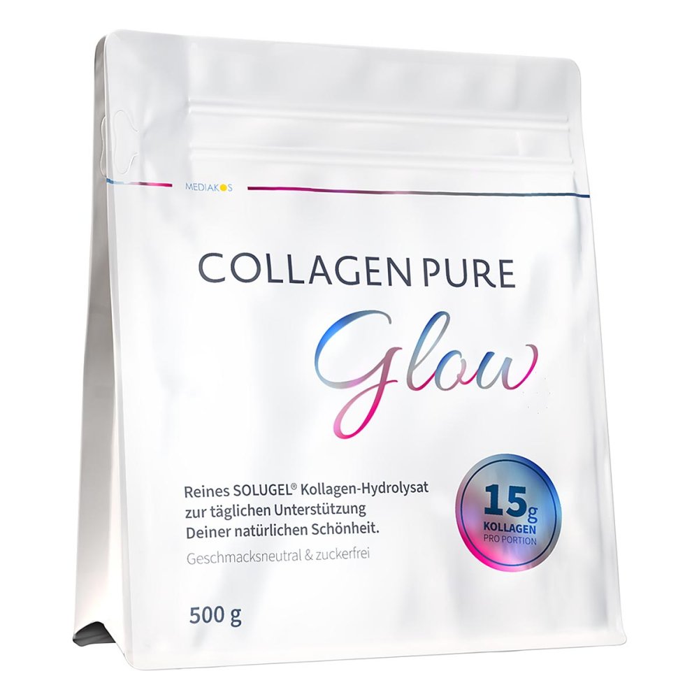 Luxus Collagen Pulver Glow Bilder