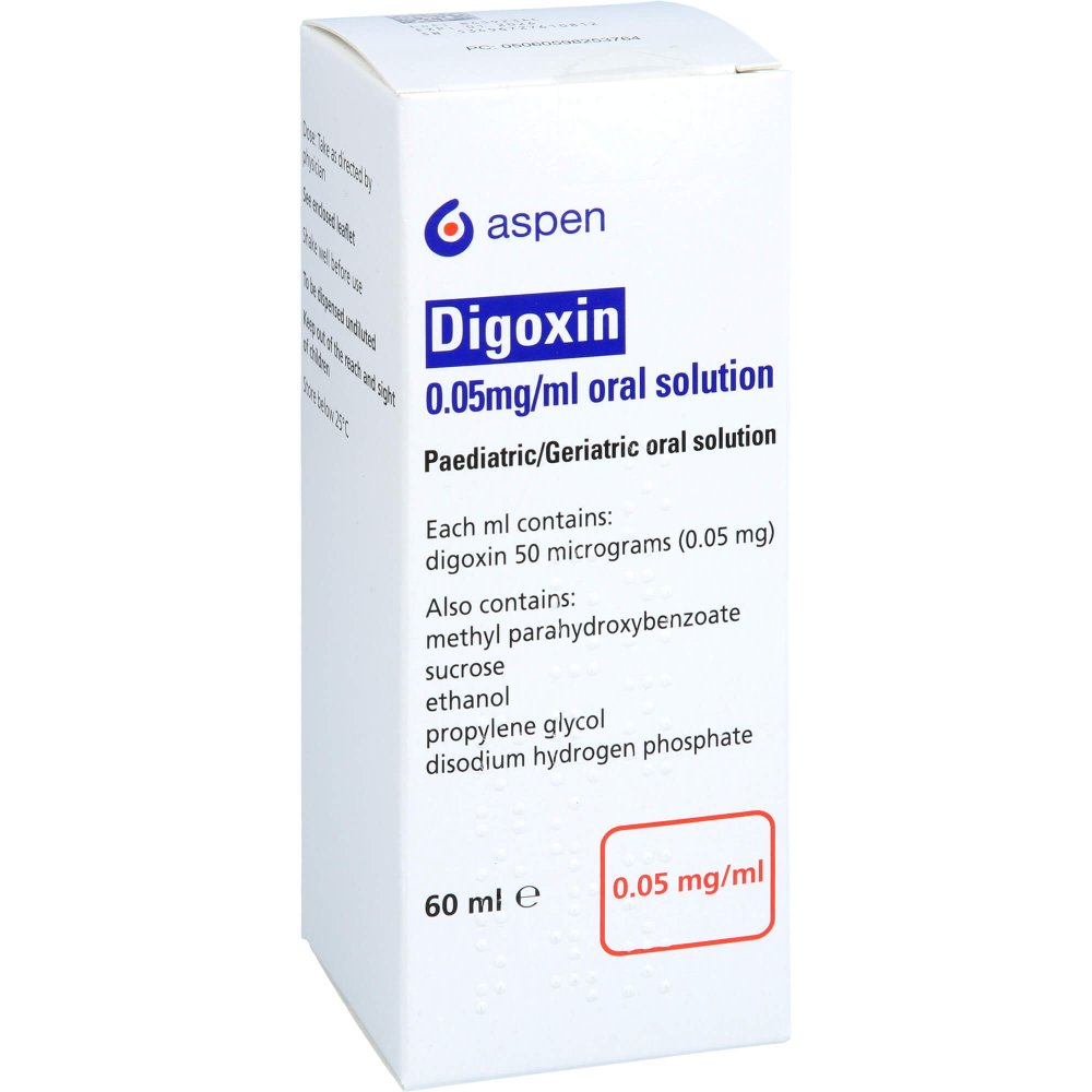 Digoxin 0,05 Mg/ml Oral Solution Uk 60 ml online kaufen