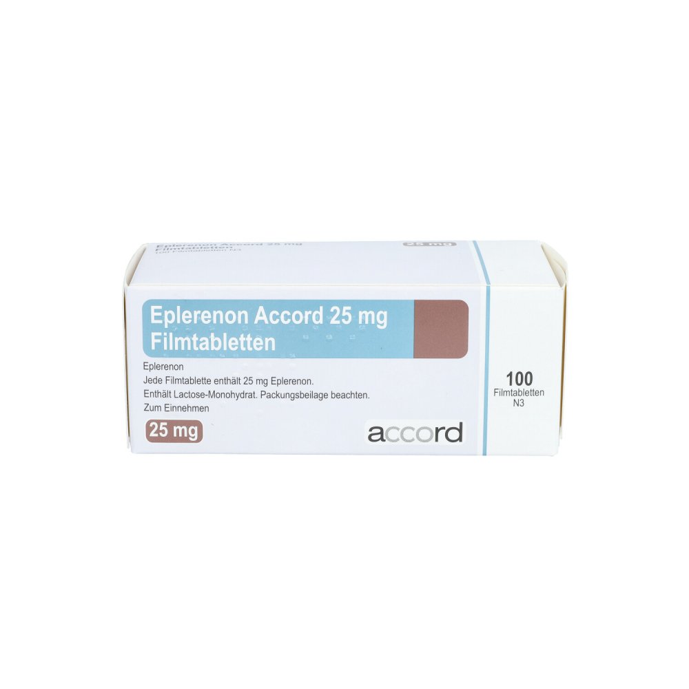 Eplerenon Accord 25 mg Filmtabletten 100 stk