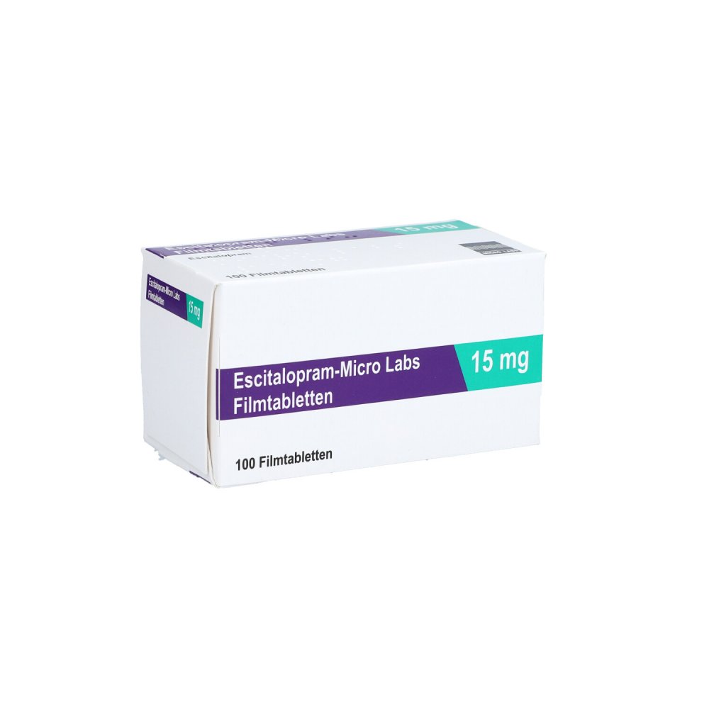 EscitalopramMicro Labs 15mg 100 stk online kaufen