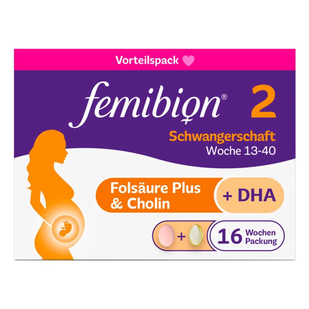 Femibion 2 Schwangerschaft Tabletten 2X112 stk