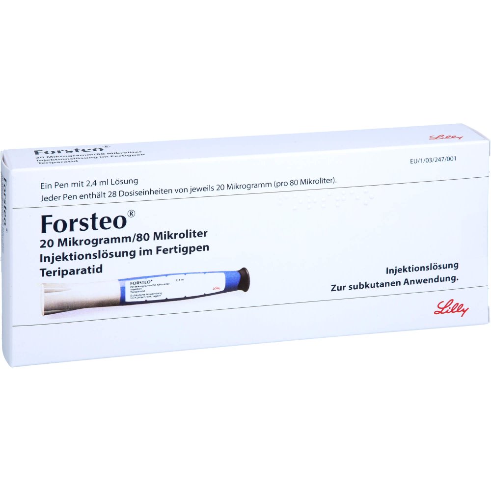 Forsteo 20 [my]g/80 [my]l iniecto -lsg.i.e.vorgef.inje 1 stk