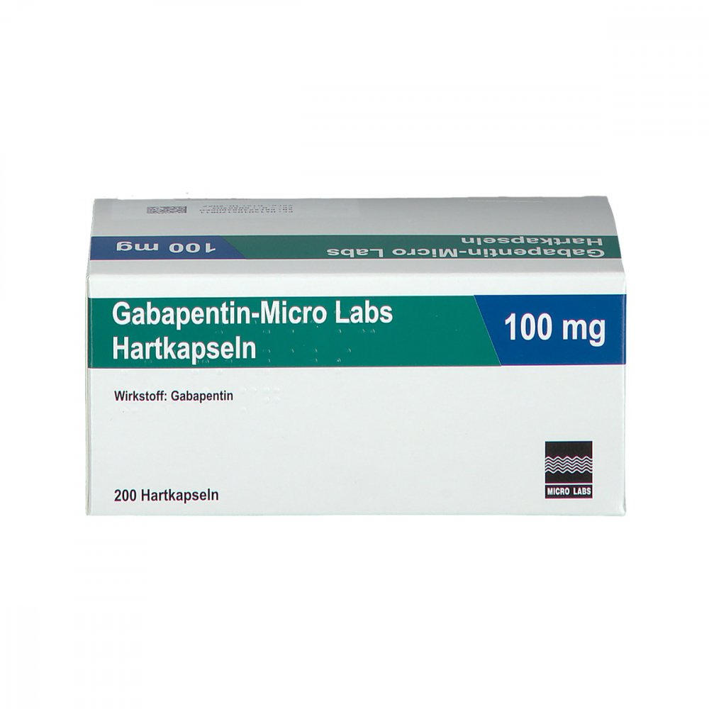 Gabapentin Micro Labs 100 mg Hartkapseln