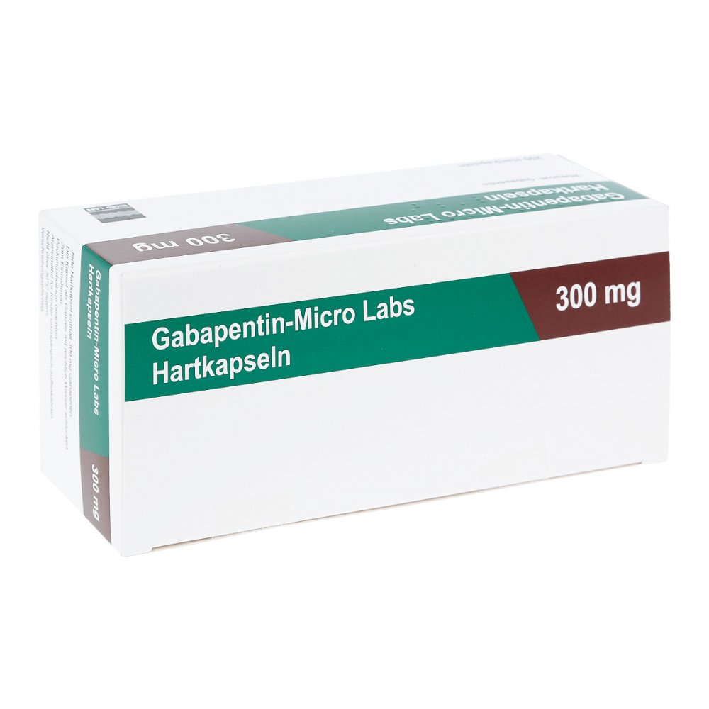 Gabapentin Micro Labs 300 mg Hartkapseln 200 stk