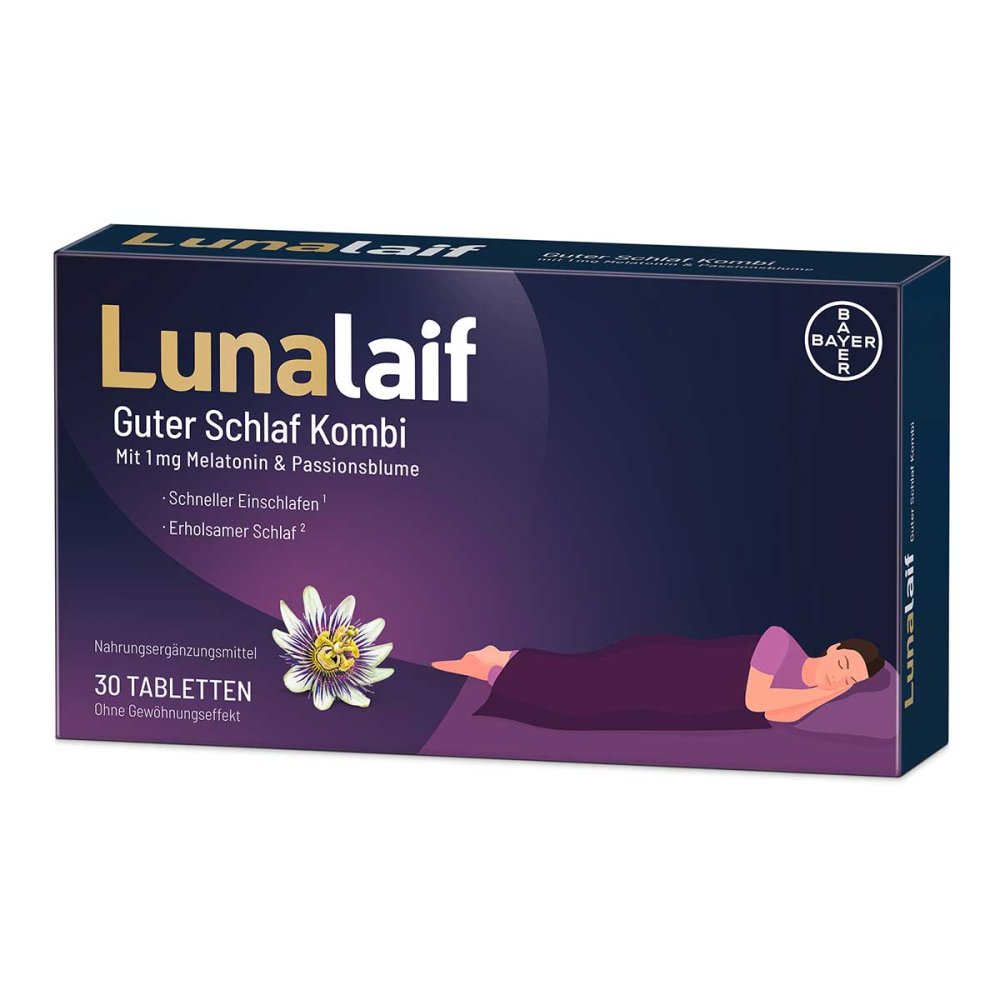 Lunalaif Guter Schlaf Kombi Tabletten 30 stk