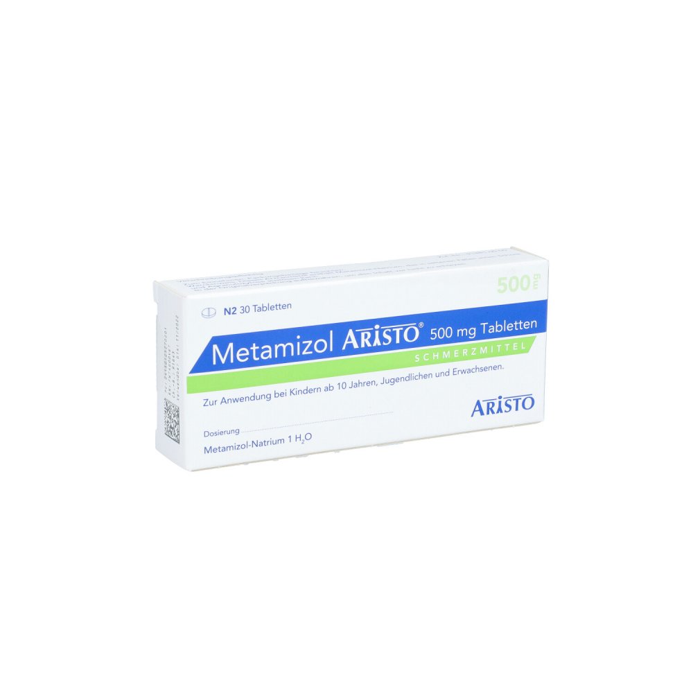 Metamizol Aristo 500 mg Tabletten 30 stk online kaufen