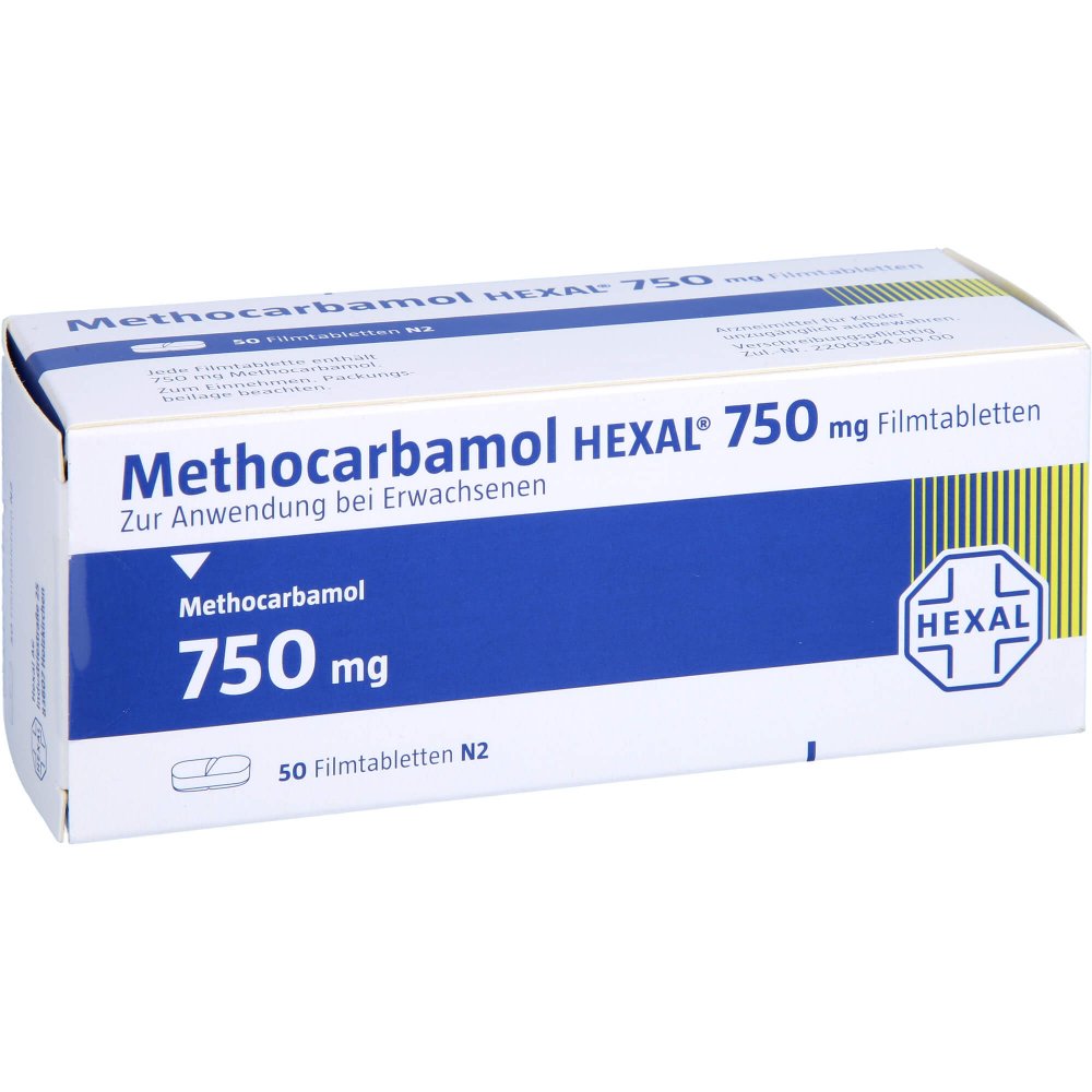 Methocarbamol Hexal 750 Mg