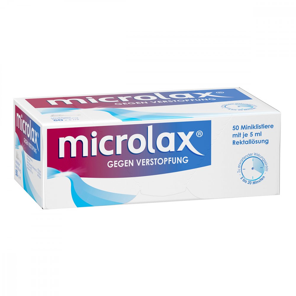 Microlax Rektallösung gegen Verstopfung 50X5 ml 