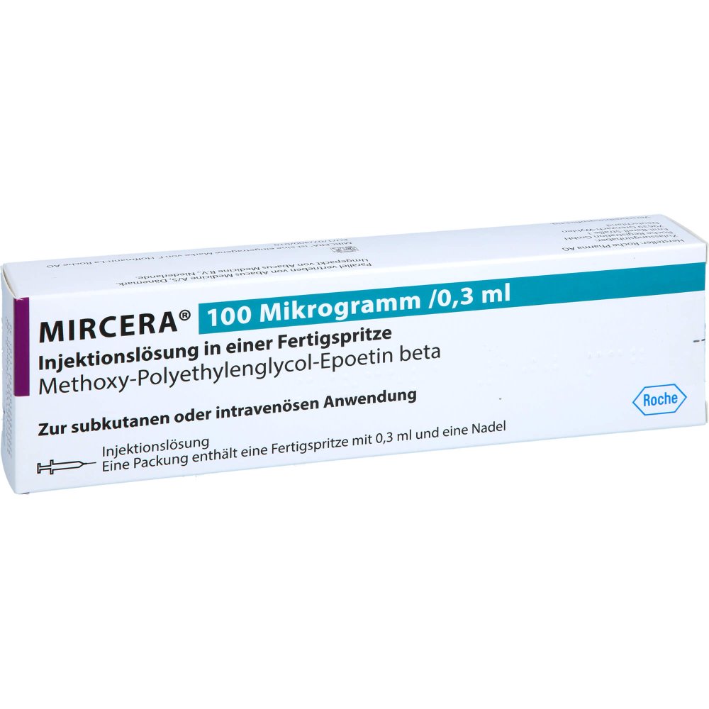 Mircera Package Insert Mircera 100 Mikrogramm/0,3 ml iniecto -lsg.i.e.f.-sp. 1 stk