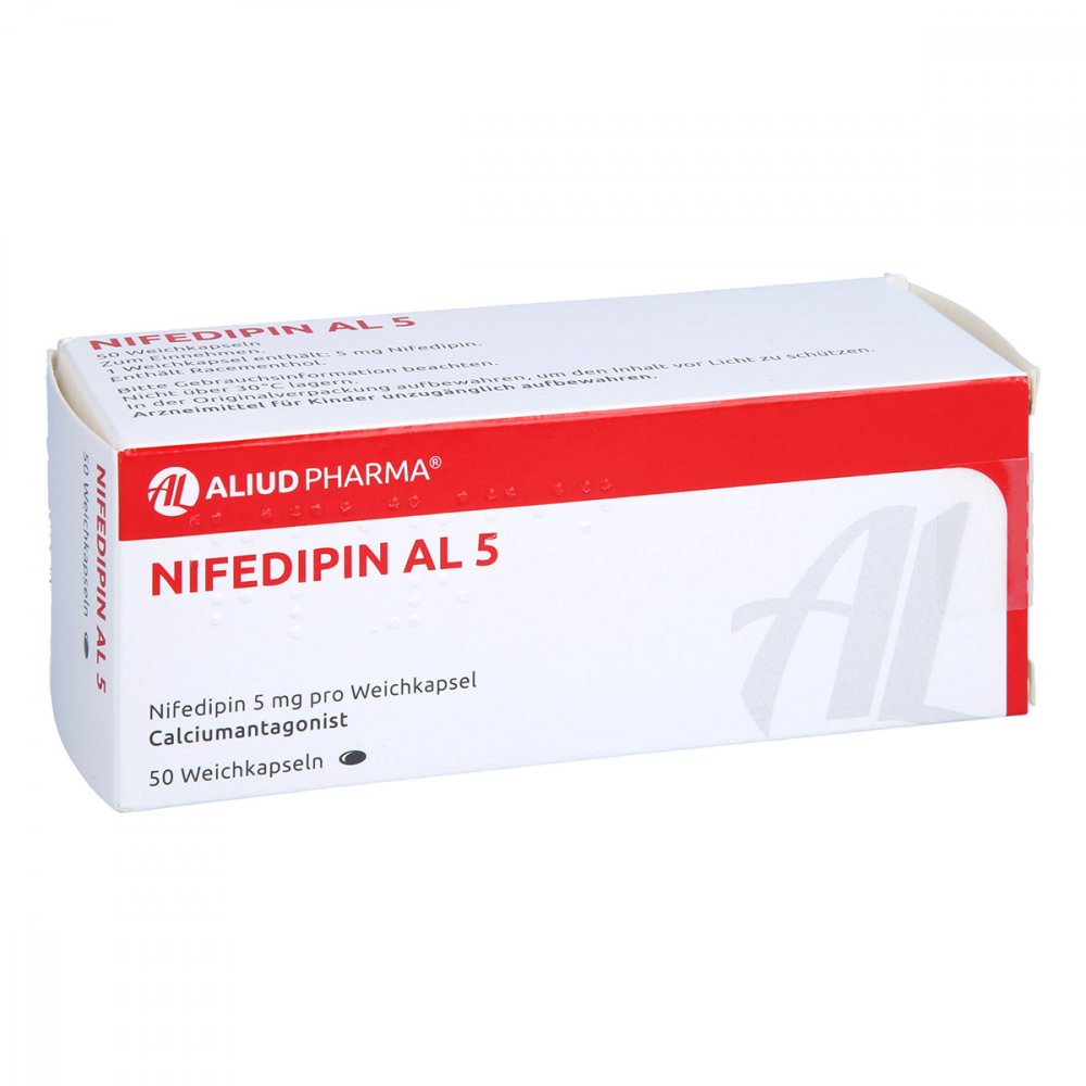 Nifedipin Al 5 Ab Welchem Blutdruck