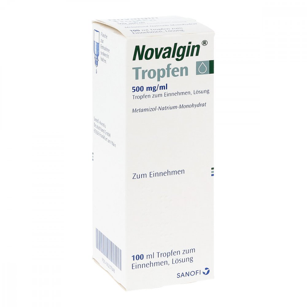 Novalgin 500mg/ml 100 ml online kaufen günstig bei