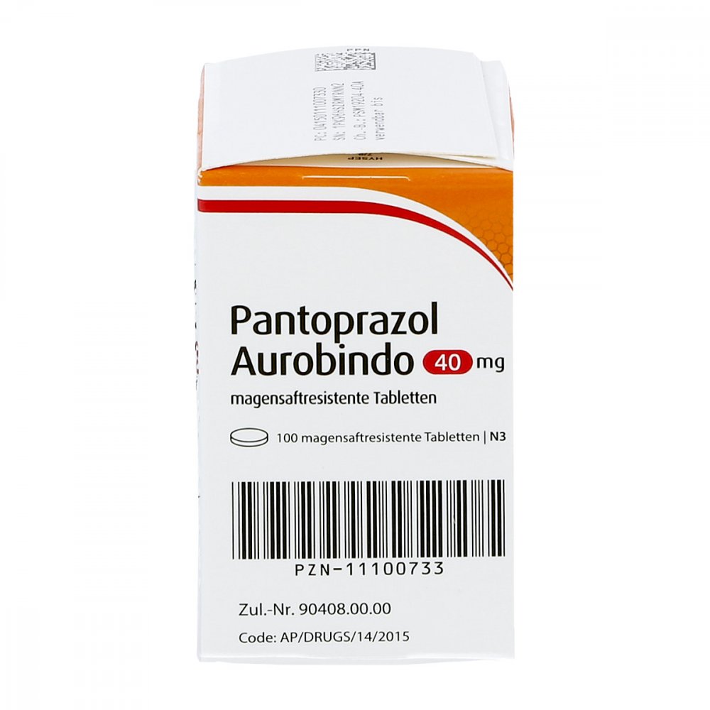 Pantoprazol Aurobindo 40mg 100 stk günstig bei apo.com