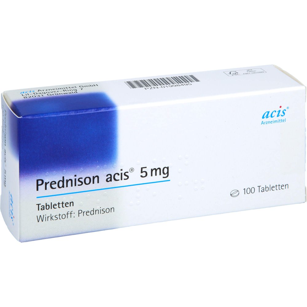 Prednison acis 5mg 100 stk online kaufen günstig bei apo.com