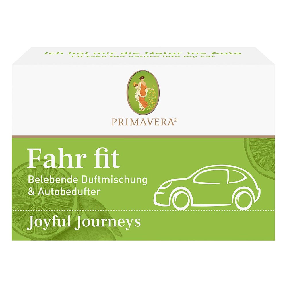 PRIMAVERA Set Regalo Fahr Fit – Pompelmo E Abete Douglas – Profumatore Auto E Spray - 2