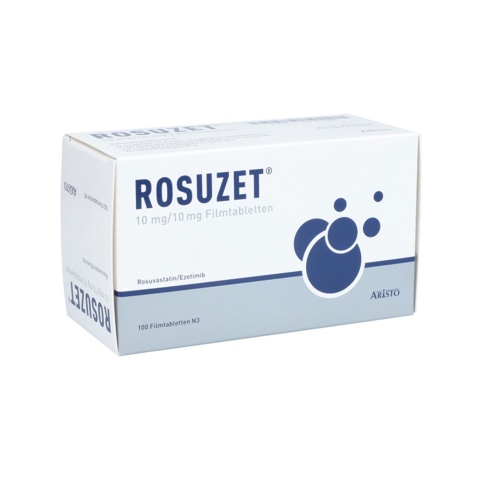 Rosuzet 10 mg/10 mg Filmtabletten 100 stk günstig bei