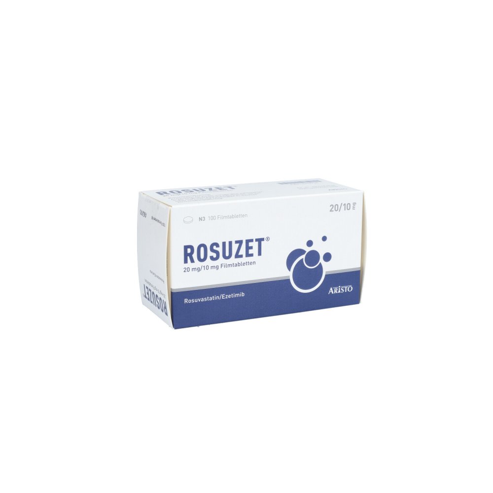 Rosuzet 20 mg/10 mg Filmtabletten 100 stk günstig bei