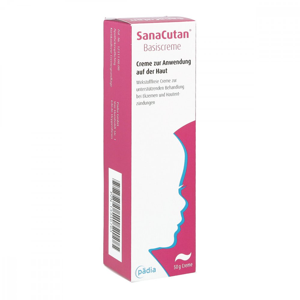 SANACUTAN Basiscreme 150 G – Apothekenpflichtige Hautpflegecreme