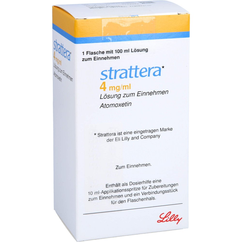 Strattera 4 mg/ml Lösung zum Einnehmen 100 ml
