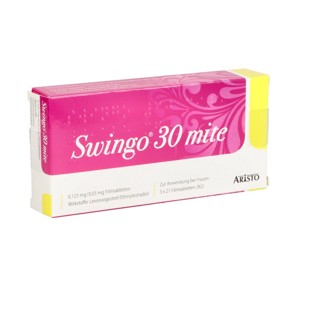 Swingo 30 Mite Und Swingo 30 Unterschied Swingo 30 mite 0,125mg/ 0,03mg 3X21 stk online kaufen