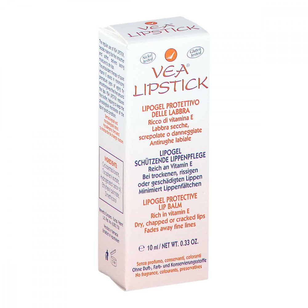 Vea Lippenpflege-Lipstick 10 Ml – Repair Conditioner Für Trockene, Rissige Lippen, Hypoallergen