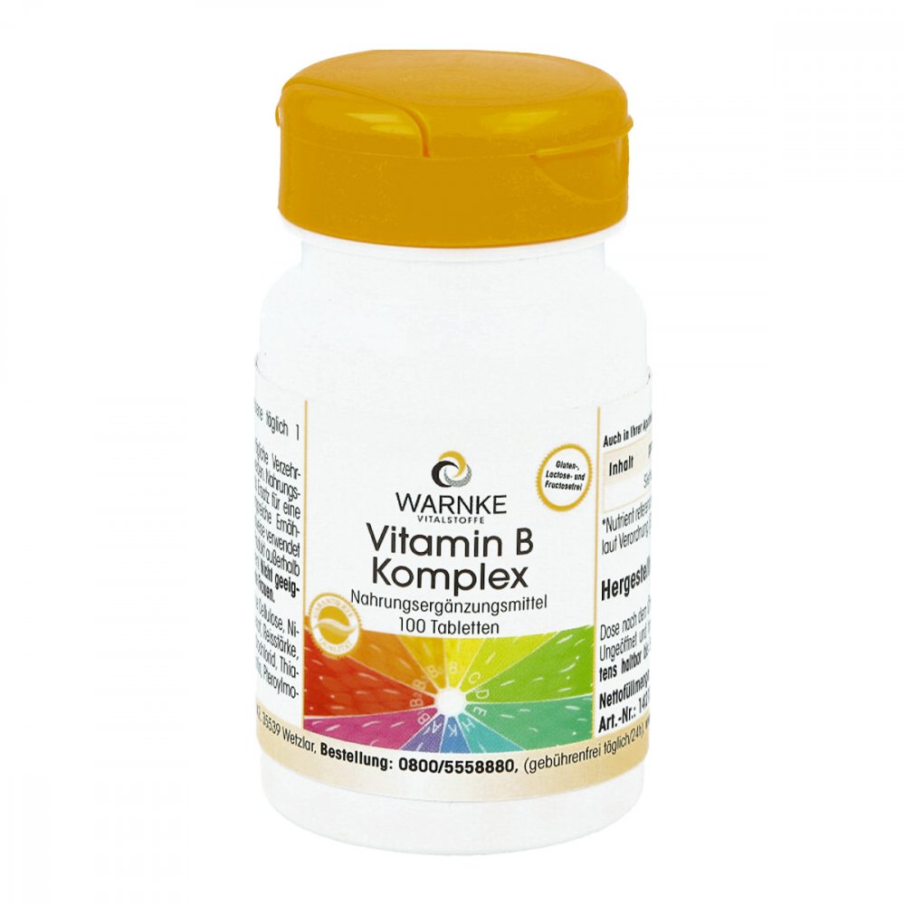 Vitamin B Komplex Tabletten 100 stk günstig bei